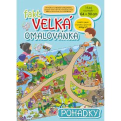 Fakt velká omalovánka - Pohádky (64x90 cm)