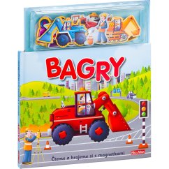 BAGRY ¦ Knížka s magnetkami