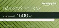 Dárkový poukaz  - 1500 Kč