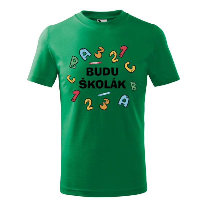 Tričko Budu školák - dětské