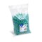 Gumičky průměr 4 cm/šíře 1 mm/1 kg - zelené