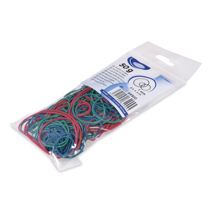 Gumičky průměr 2,4,6 cm/50 g MIX