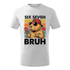 Tričko Capybara - six seven - dětské