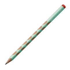 Ergonomická grafitová tužka pro praváky - STABILO EASYgraph pastelová zelená - 322/15-HB - Stupeň tvrdosti HB