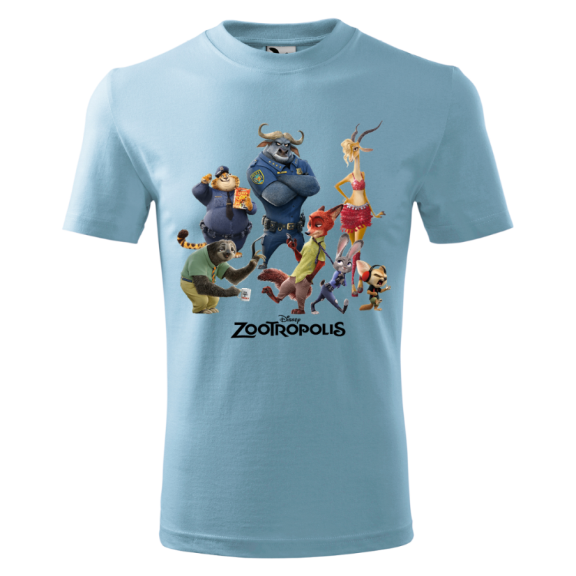 Tričko Zootropolis - dětské