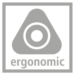 Ergonomická grafitová tužka pro praváky - STABILO EASYgraph modrá - 322/02-HB - Stupeň tvrdosti HB