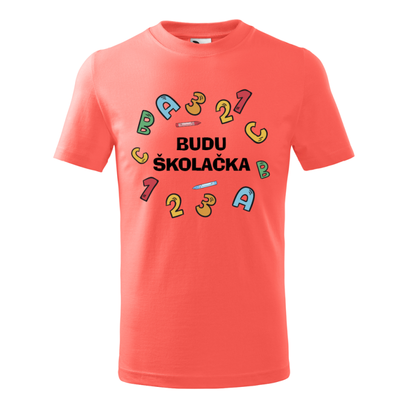 Tričko Budu školačka - dětské