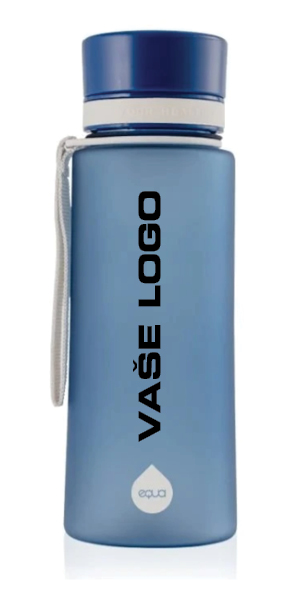 Equa lahev - Vaše logo - Barva: Růžová