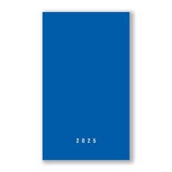 Diář týdenní - modrý 2025, 10 × 17 cm