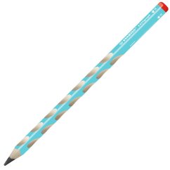 Ergonomická grafitová tužka pro praváky - STABILO EASYgraph modrá - 322/02-HB - Stupeň tvrdosti HB
