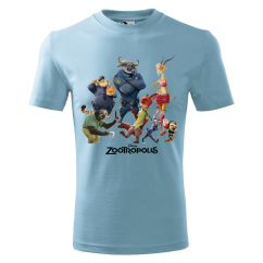 Tričko Zootropolis - dětské