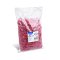 Gumičky průměr 6 cm/šíře 1 mm/1 kg - červené
