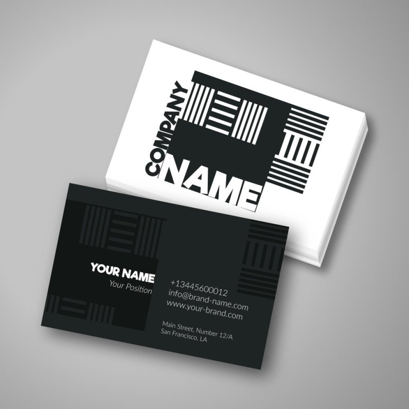 Vizitky 90x50 mm - Počet kusů: 750